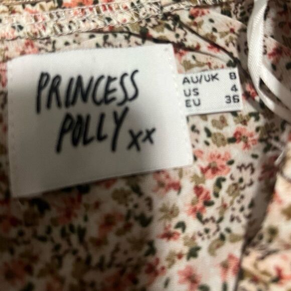 NEW Princess Polly The Marko Romper Red Multi ditsy floral - Picture 6 of 6